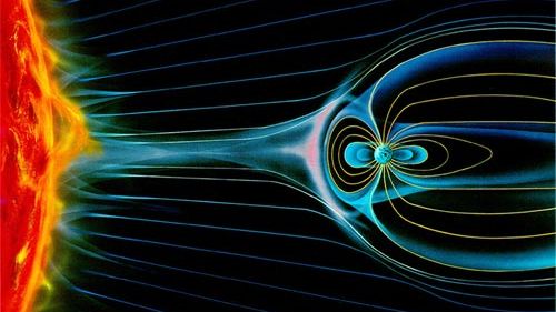 2 earths magnetic field...
